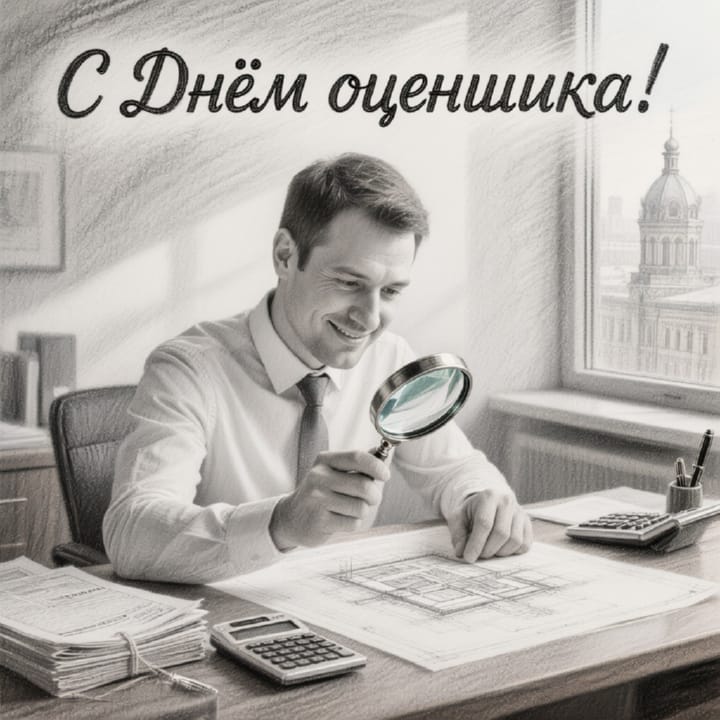 день оценщика в России, открытка №6