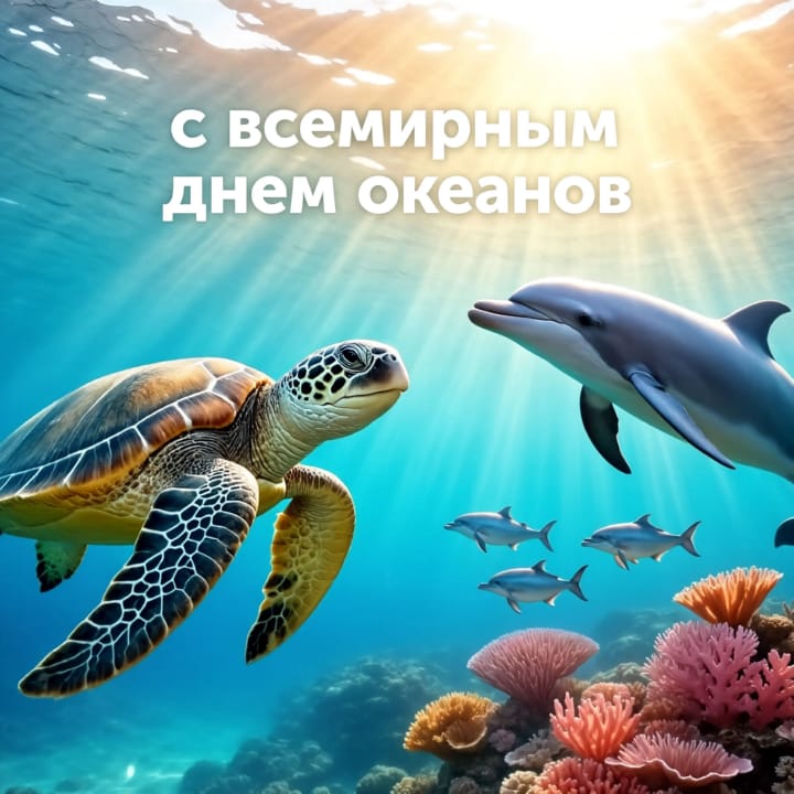 всемирный день океанов, открытка №12