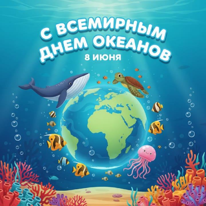 всемирный день океанов, открытка №15