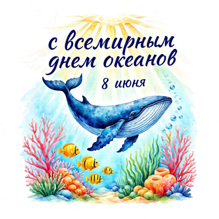 всемирный день океанов, открытка №17