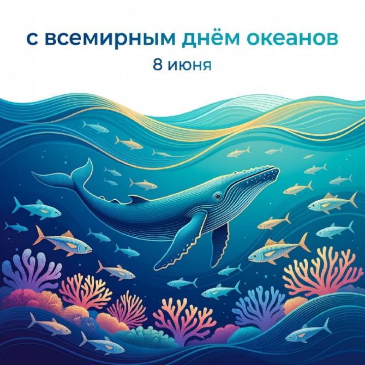 всемирный день океанов, открытка №18