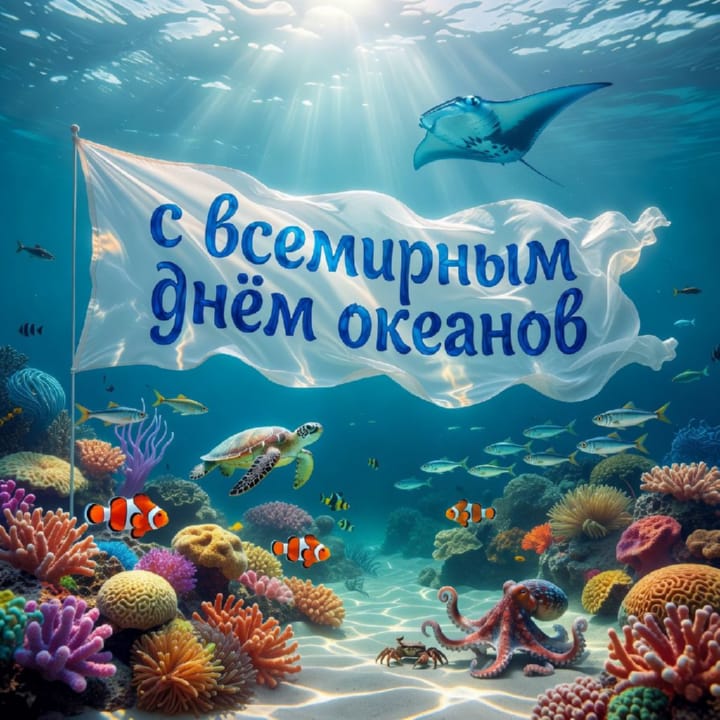 всемирный день океанов, открытка №19