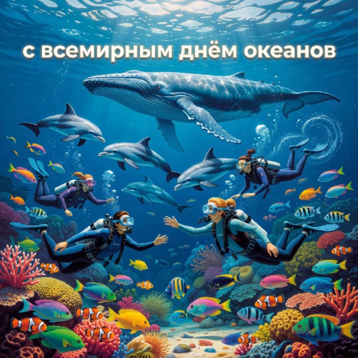 всемирный день океанов, открытка №22