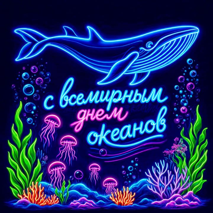 всемирный день океанов, открытка №23