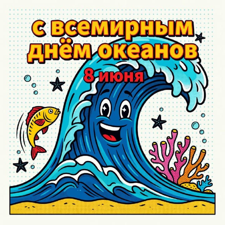 всемирный день океанов, открытка №28