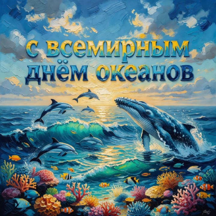 всемирный день океанов, открытка №29