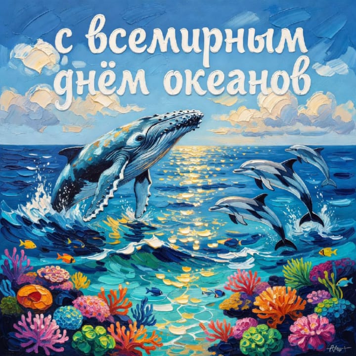 всемирный день океанов, открытка №31