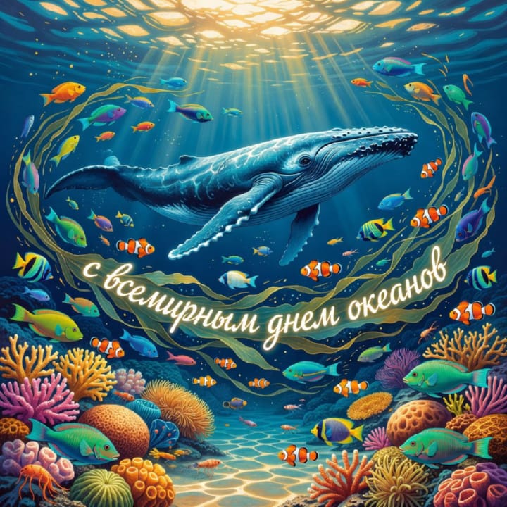 всемирный день океанов, открытка №33
