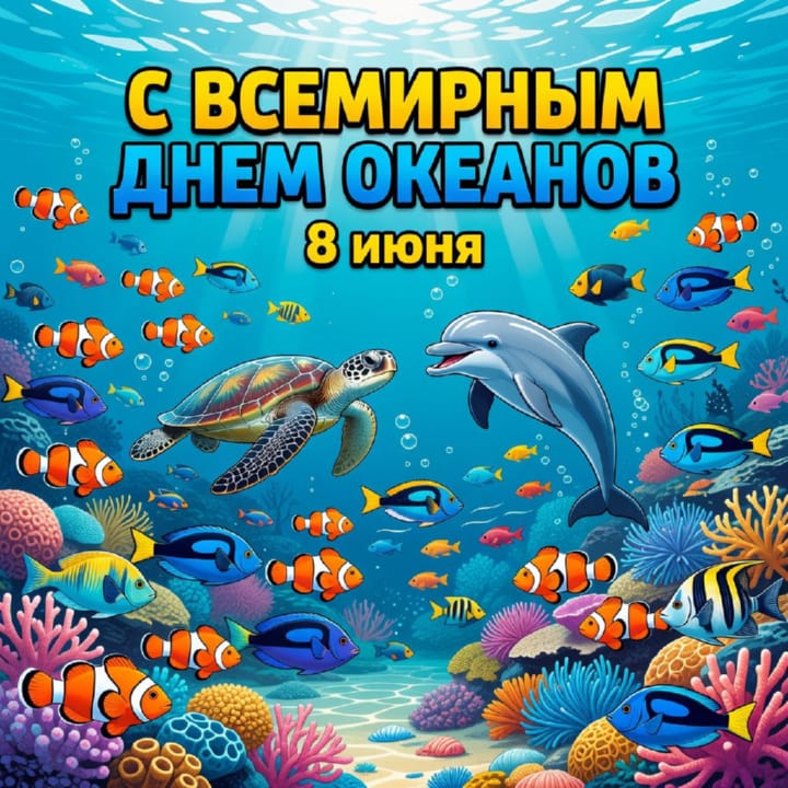 всемирный день океанов, открытка №35