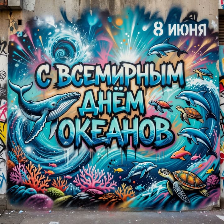 всемирный день океанов, открытка №36