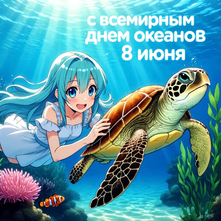 всемирный день океанов, открытка №5