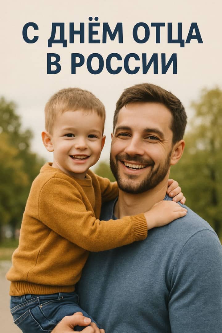 день отца в России, открытка №12