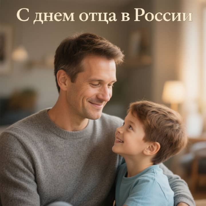 день отца в России, открытка №13