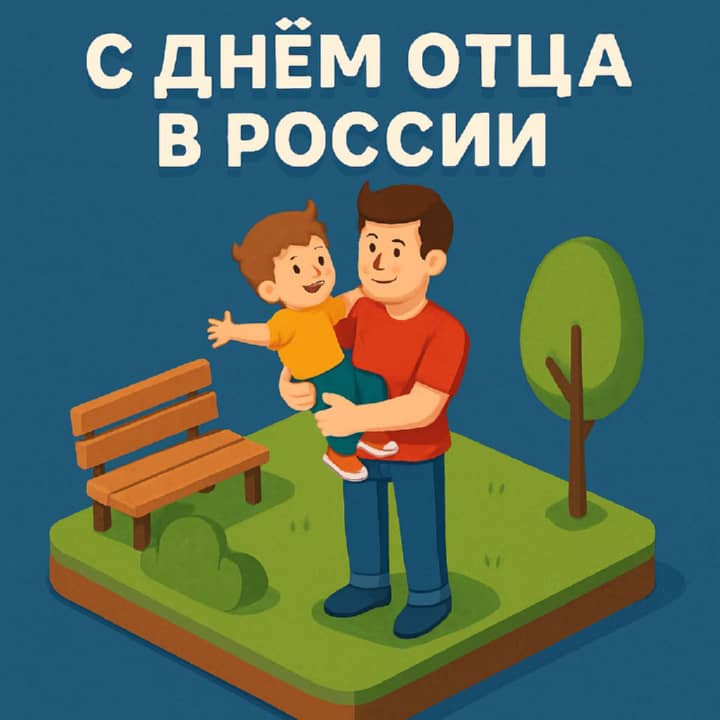 день отца в России, открытка №20