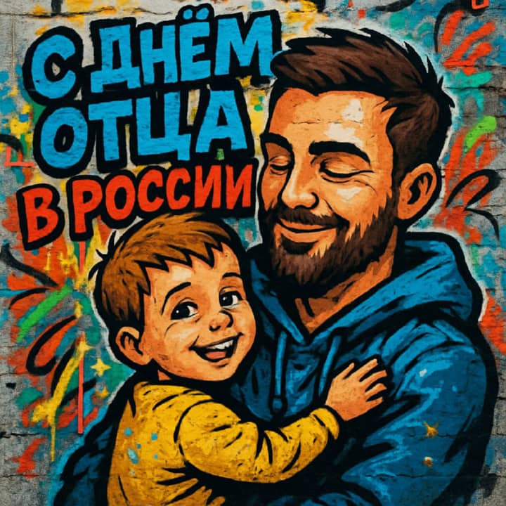 день отца в России, открытка №29