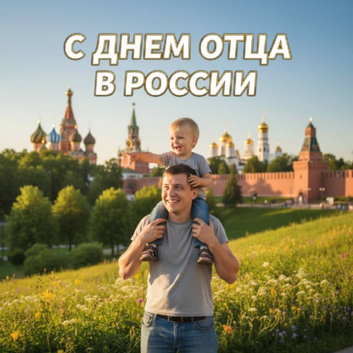 день отца в России, открытка №32