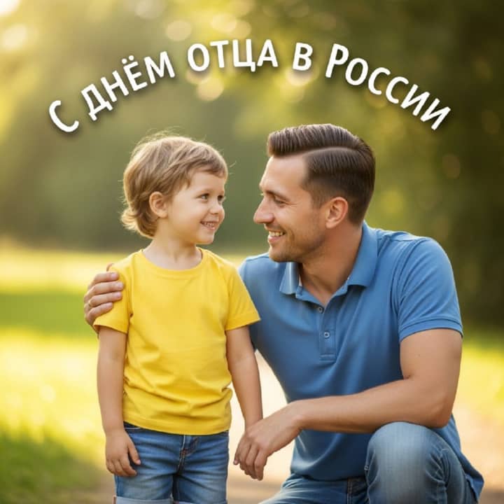 день отца в России, открытка №37