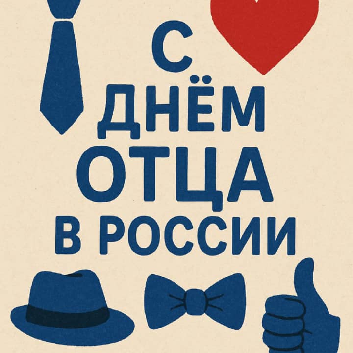 день отца в России, открытка №43