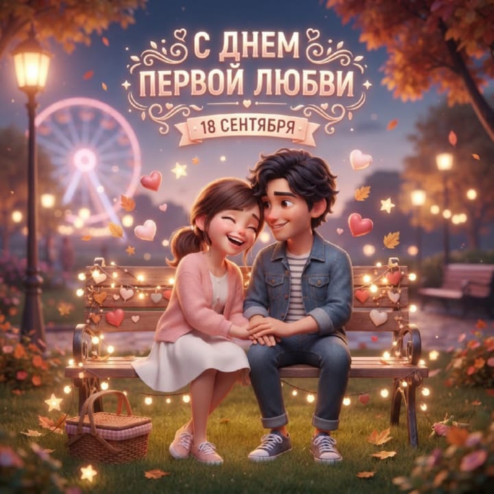 день первой любви, открытка №10