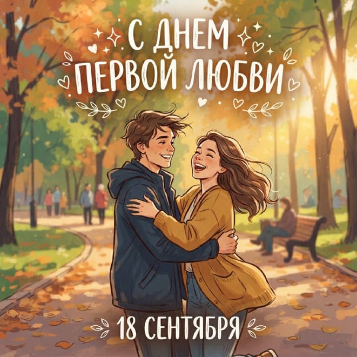 день первой любви, открытка №13
