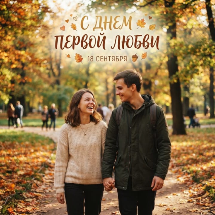 день первой любви, открытка №18