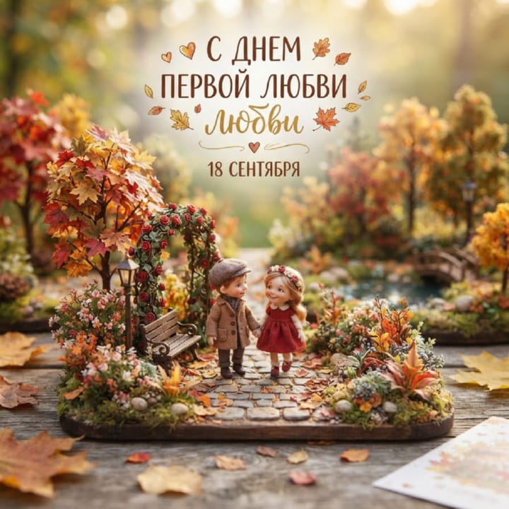 день первой любви, открытка №25