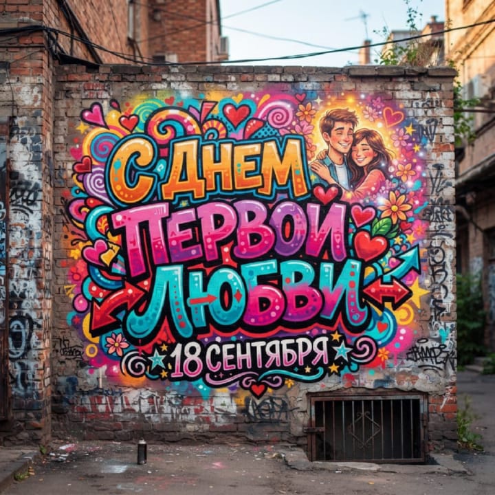 день первой любви, открытка №28