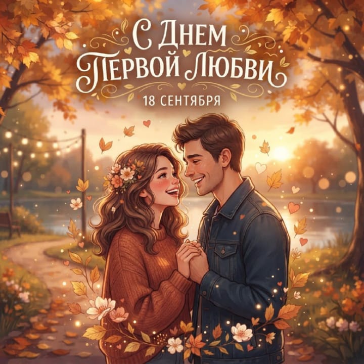 день первой любви, открытка №29
