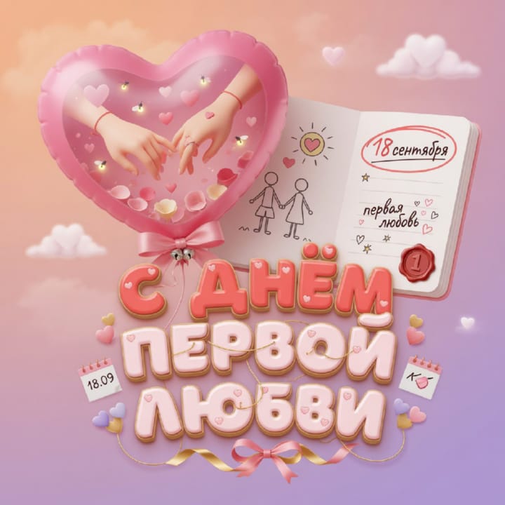 день первой любви, открытка №31
