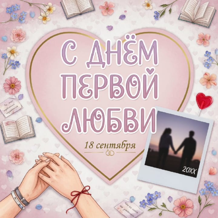 день первой любви, открытка №41