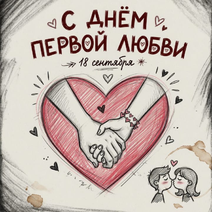 день первой любви, открытка №49