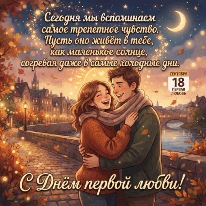 день первой любви, открытка №5