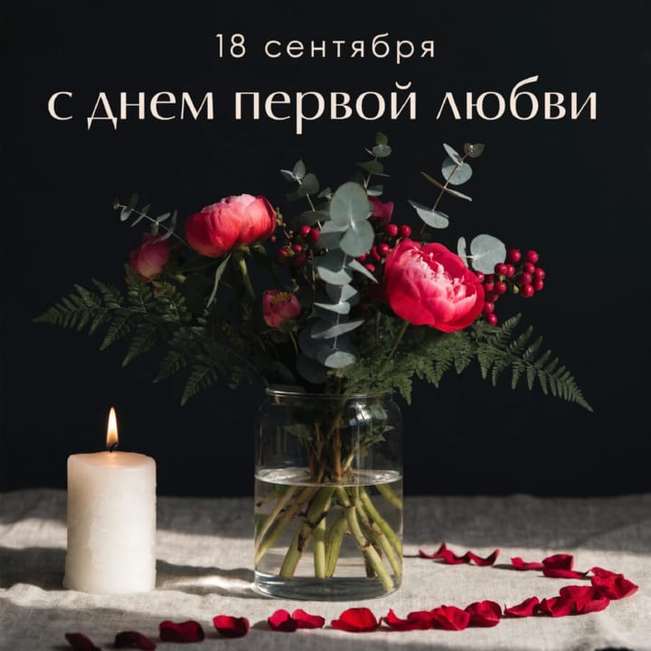 день первой любви, открытка №54