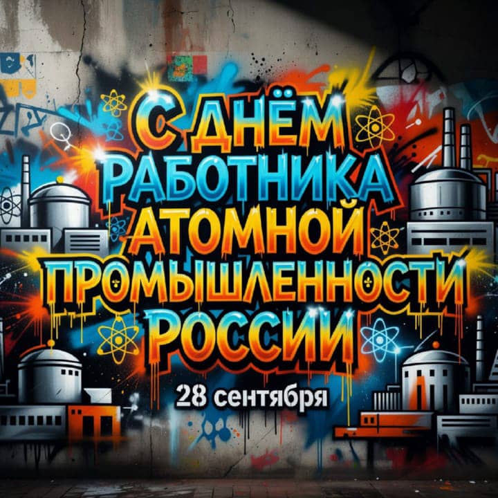 день атомной промышленности, открытка №21