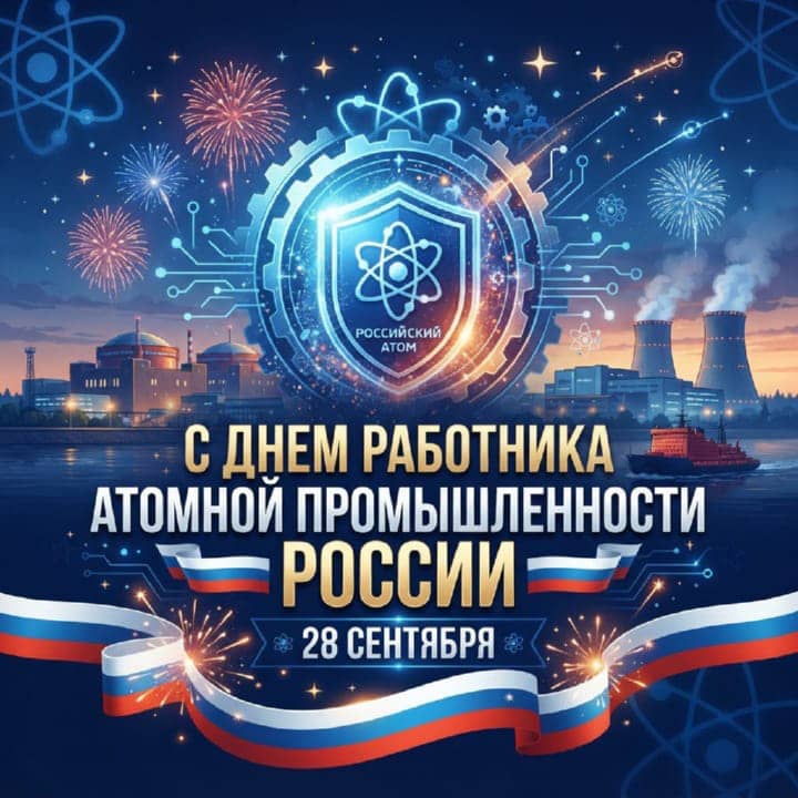 день атомной промышленности, открытка №27