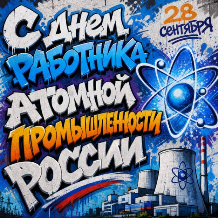 день атомной промышленности, открытка №4