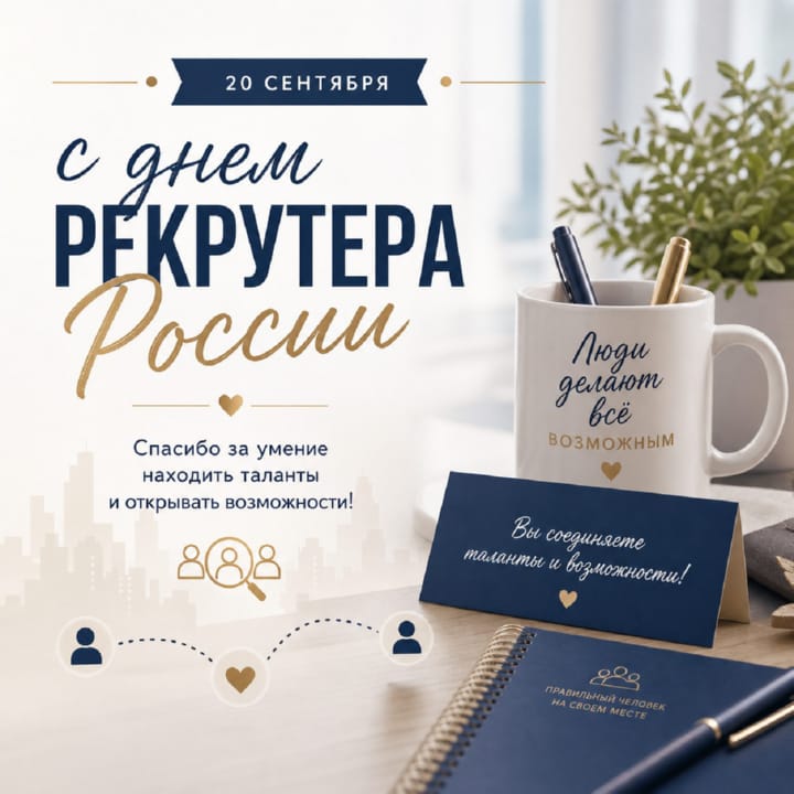 день рекрутера России, открытка №12