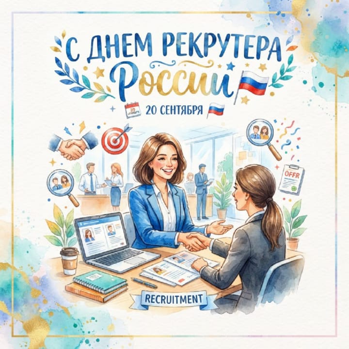 день рекрутера России, открытка №13