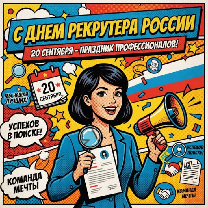 день рекрутера России, открытка №16