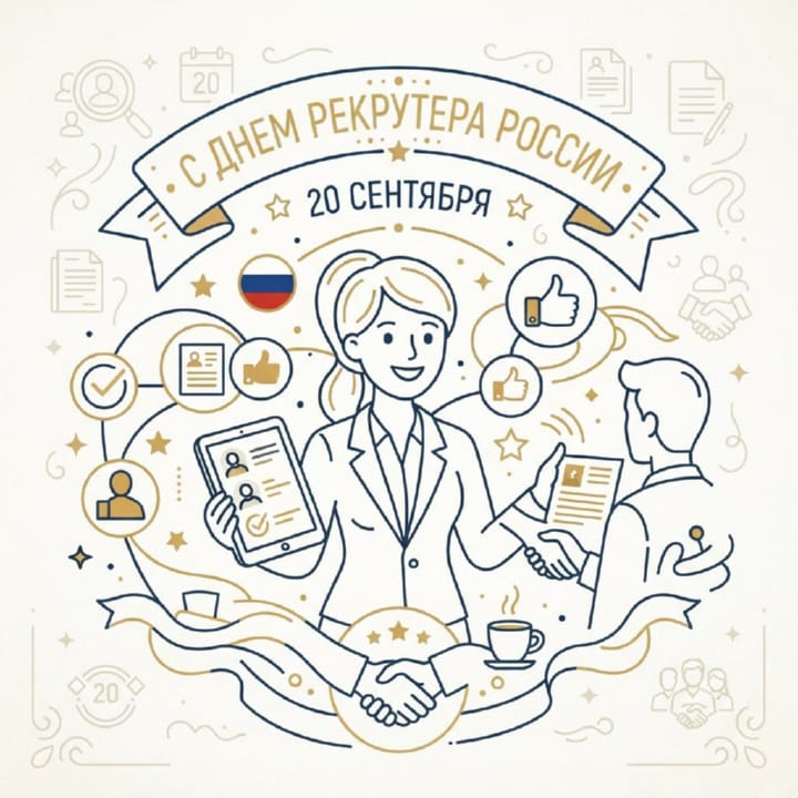день рекрутера России, открытка №18