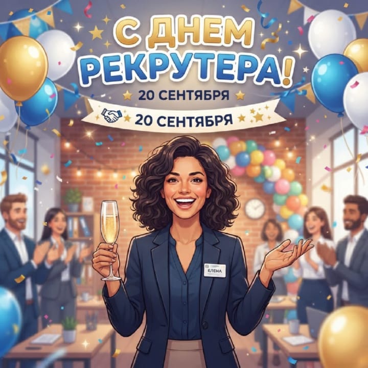 день рекрутера России, открытка №21