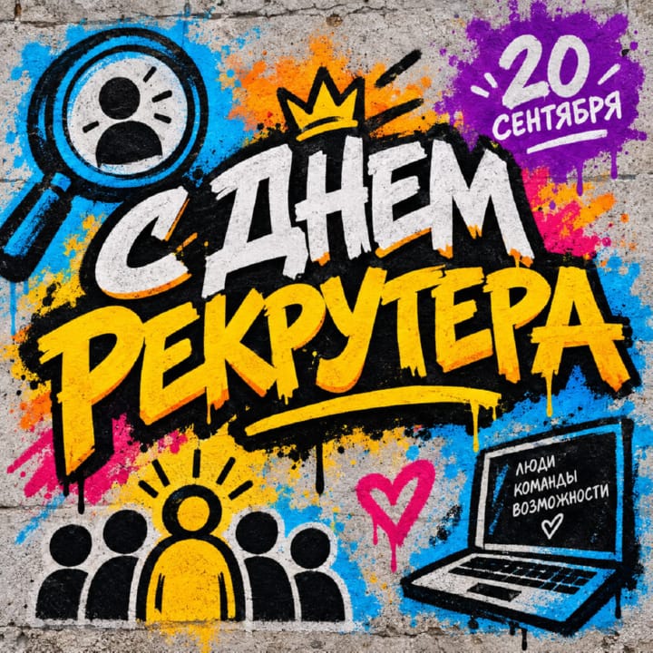 день рекрутера России, открытка №22