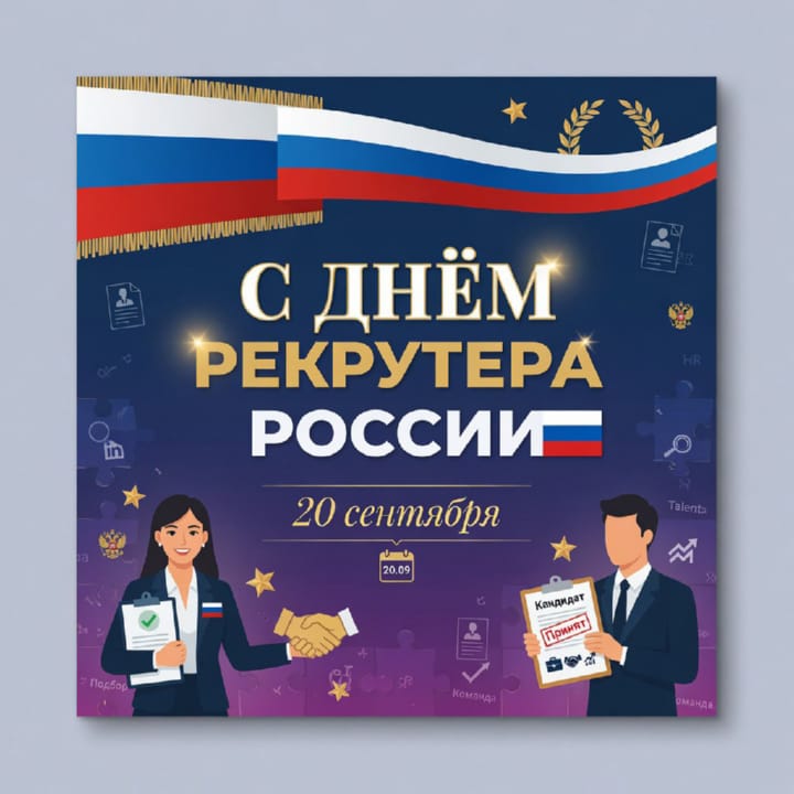 день рекрутера России, открытка №23