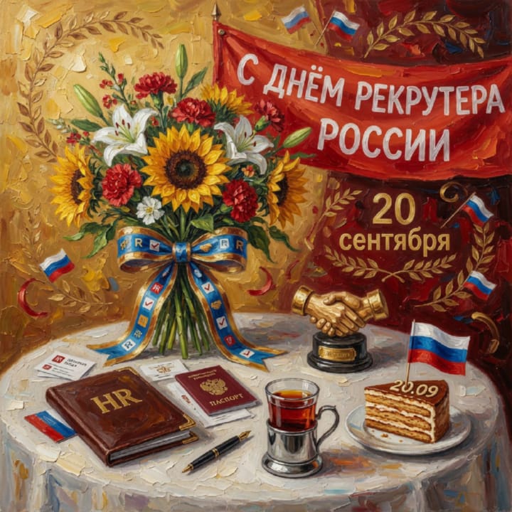 день рекрутера России, открытка №25