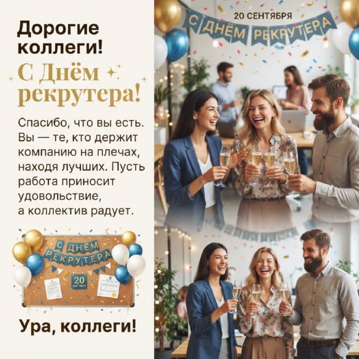 день рекрутера России, открытка №3