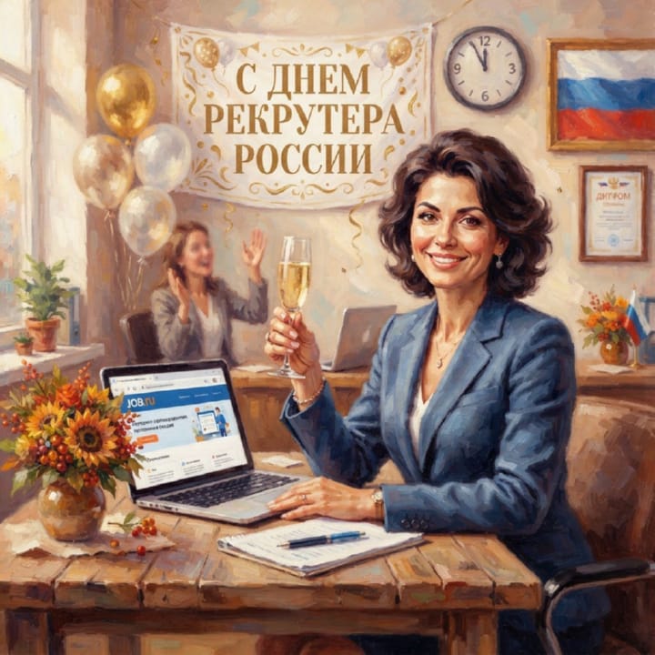 день рекрутера России, открытка №42