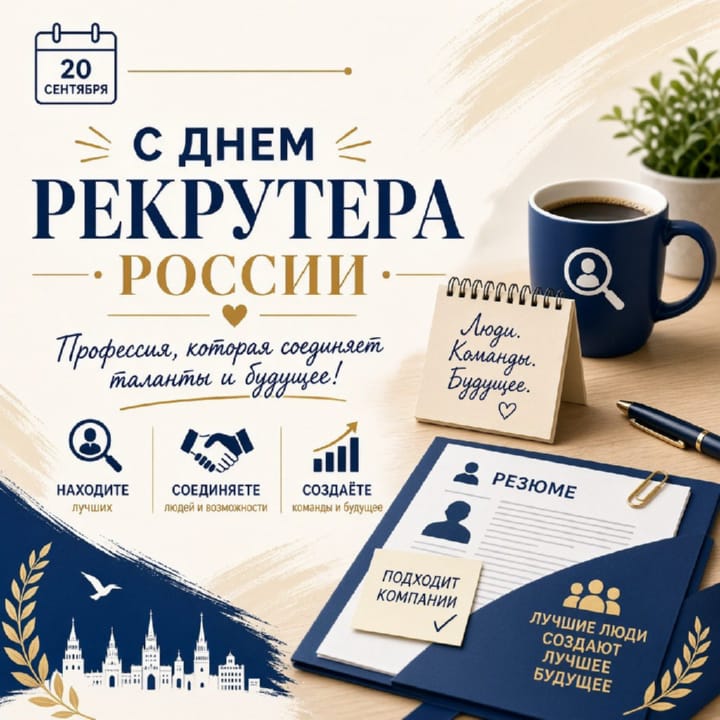 день рекрутера России, открытка №50