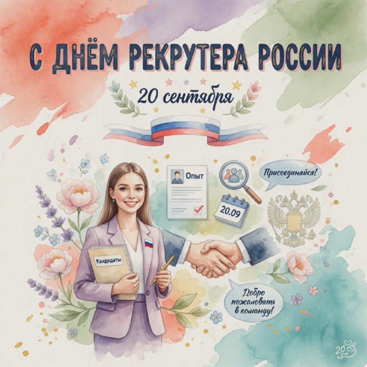 день рекрутера России, открытка №51