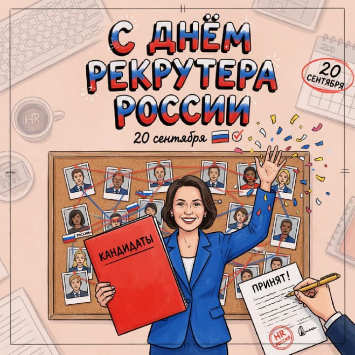 день рекрутера России, открытка №53