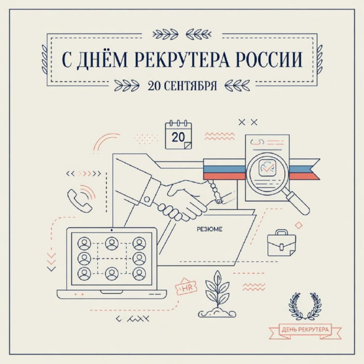 день рекрутера России, открытка №57